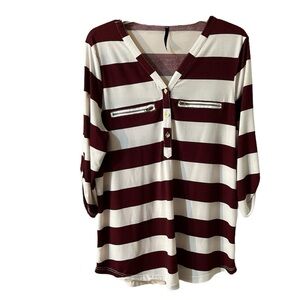 Ashley Blue Blouse. Women’s Size‎ XL. Great condition.